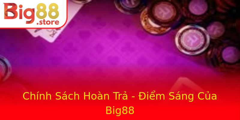Chính Sách Hoàn Trả - Điểm Sáng Của Big88 Chính Sách Hoàn Trả - Điểm Sáng Của Big88